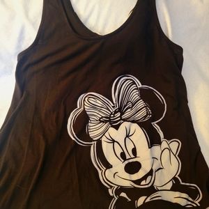 Minnie mouse trapeze tank top Size Large